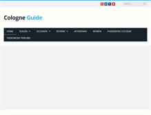 Tablet Screenshot of bestcologneformens.com